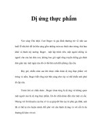 Dị ứng thực phẩm doc