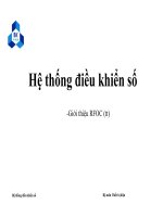 Hệ thống điều khiển số -Giới thiệu RFOC (tt) Hệ thống điều khiển số Bộ pps