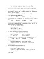 đề thi thử ĐH số 10