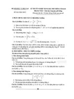 ĐỀ VÀ ĐÁP ÁN TOAN 2010