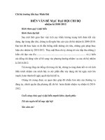 diễn văn bế mạc