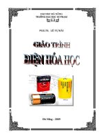 Giáo trình Điện Hóa Học - Chương 1 ppsx