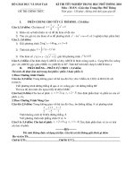 De Thi Toan THPT 2010