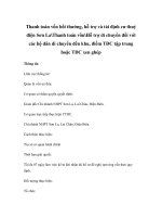 Thanh toán vốn bồi thường, hỗ trợ và tái định cư thuỷ điện Sơn LaThanh toán vốnHỗ trợ di chuyển đối với các hộ dân di chuyển đến khu, điểm TĐC tập trung hoặc TĐC xen ghép pps