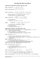 tài liệu ôn tập vào lớp 10