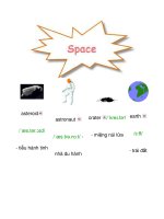 từ vựng về không gian ppsx