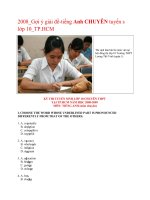 2008_Gợi ý giải đề-tiếng Anh CHUYÊN tuyển s lớp 10_TP.HCM