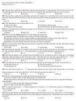 Đề khảo sát lớp khối 11 HKII . Vật lý 11 CB