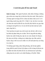 4 cách đơn giản để bảo mật Email ppsx