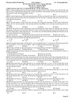 20 ĐỀ THI THỬ VẬT LÝ (BỘ 1) - ĐỀ SỐ 6 ppsx