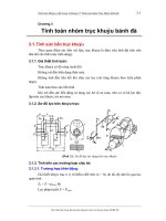 Tính toán Động cơ đốt trong- Chương 3: Tính toán nhóm Trục khuỷu bánh potx