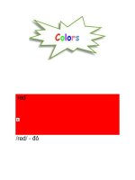 từ vựng tiếng anh sơ cấp -unit 30 pot