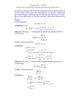 Một số sai lầm thường gặp khi giải phương trình vô tỷ