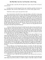 BAI PHÁT BIEU CỦA HS CUỐI NĂM VÀ RA TRƯỜNG