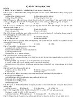 bo cac de thi dai hoc