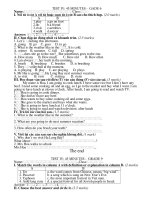 bai kiem tra anh 9 sõ