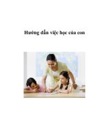 Hướng dẫn việc học của con pps