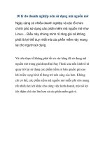 10 lý do doanh nghiệp nên sử dụng mã nguồn mở ppsx