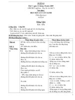 giao an lop 1- tuan 8- hai buoi