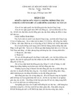 Báo cáo 6 tháng đàu năm HĐGD