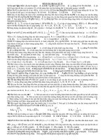 ĐỀ THI THỬ MÔN VẬT LÝ 2011 - ĐỀ SỐ 13 docx