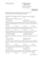 20 ĐỀ THI ĐẠI HỌC CÁC NĂM - ĐỀ SỐ 12 potx