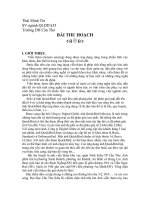 Bài thu hoạch viễn thám docx