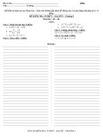 de kiem tra toan 9 - chuong 1 (15 phut )( de +dâ