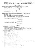 HỆ TRỤC TỌA ĐỘ - TỌA ĐỘ CỦA ĐIỂM VÀ VECTƠ TRN HỆ TRỤC ppt