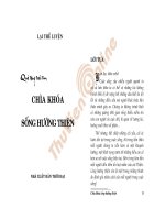 Chìa khóa sống hướng thiện potx