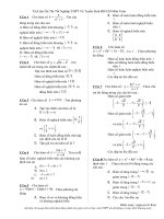 Tài liệu ôn thi môn Toán docx