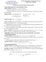 ĐỀ THI THỬ ĐẠI HỌC MÔN TOÁN 2011 - 6 ppsx