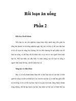 Rối loạn ăn uống - Phần 2 doc