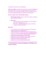 Cài đặt Microsoft SQL Server 2008 (phần I) SQL Server 2008 có nhiều phiên bản khác pps