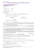 phương trình- bất phương trình vô tỉ