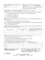 Tiếng Việt 3: KT đầu năm học 2007-2008