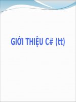Giới thiệu ngôn ngữ C++ ppsx