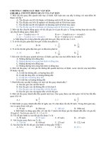 CHƯƠNG I - ĐỘNG LỰC HỌC VẬT RẮN