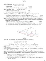 10 Đề Thi vào chuyên toán