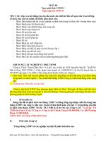 Thiết kế file kế toán trên Excel ppsx