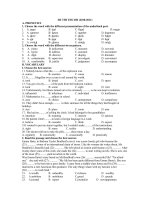 ĐỀ THI THỬ ĐH (2010-2011)