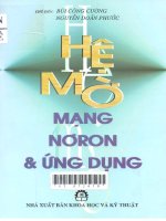 Hệ mờ, mạng nơron và ứng dụng ppsx