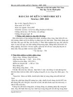 so ket ca nhan nam hoc 2009-2010