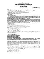 giáo án ôn thi vào cấp 3