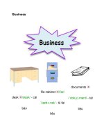 từ vựng tiếng anh sơ cấp -unit 20 pptx