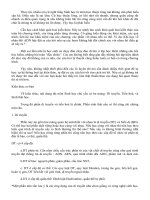 kinh nghiệm giảng dạy môn sinh học