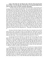 Câu 3 (dự thi CD; Dành cho người lười)