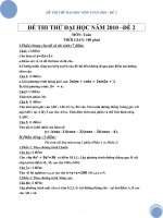de thi thu dh nam 2010- mon toan-de 2