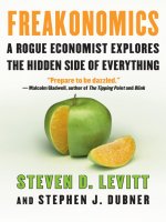 Freakonomics Steven D. Levitt and Stephen J. Dubner ppt