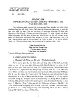 bao cao cong tac doi nam hoc 2009 2010